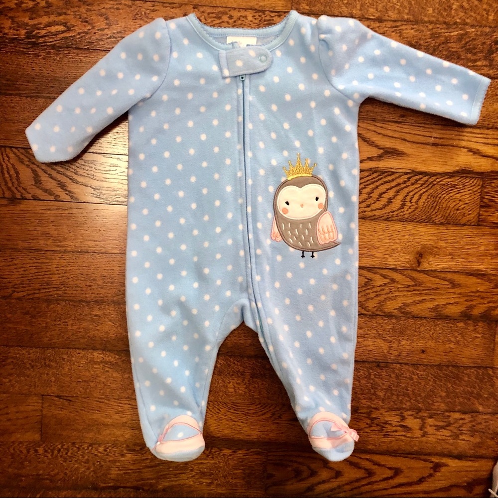 3 for $25 Little Wonders Ballerina Footed Onesie 4 baby girl